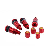 Juego De 4 Piezas De Tapas De Válvulas De Neumáticos Para Coche Y Motocicleta Universal Accesorios De Automóvil - details 2