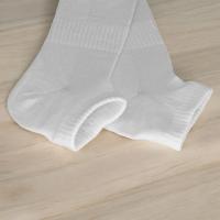 Geshop 6/12 Pares de Calcetines Tobilleros de Algodón Transpirables para Mujer  Calcetines para Deporte  Tobillero Día Día  Color Blanco. - details 2