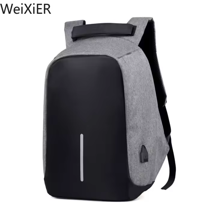 Mochila Antirrobo Para Hombres Con USB Gran Capacidad Para Viajes Y Estudio Bolsa De Hombro Para Laptop Y Negocios Para Mujeres - 1