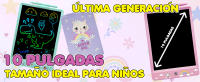 DYNASONIC DYNA-PM Gato - Tableta Escritura LCD Color para Niños. Pizarra Magnética Dibujar 10 Pulgadas. Juguete Educativo. Regalo Niño. Pizarra Infantil 2 3 4 5 6 7 8 9 Años - details 3
