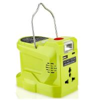 Inversor De Poder Portátil 200W Para Batería De Litio Ryobi 18V DC 18V a AC 120V 220V Con Luz LED De 280lm Estación De Energía - details 2
