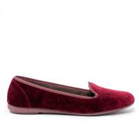 VULLADI 5403-032 Zapatillas de lona mujer 30380 XL COPETE TERCIOPELO BURDEOS - details 2