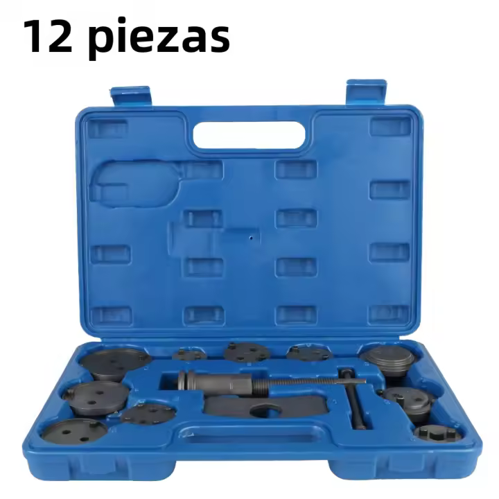 Kit De Herramienta De Compresor Para Calipero De Freno Disc 12/13 PCS Duradero Y Confiable Conjunto De 1 Pieza Para Automóvil - 1