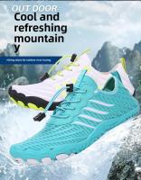Zapatos acuáticos para mujeres y hombres, zapatos de agua descalzos, antideslizantes, de secado rápido, para exteriores, playa, aguas arriba, zapatos de natación, zapatillas Unisex - details 1