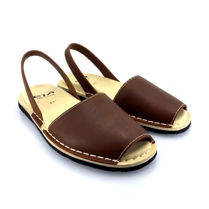 Ria Menorca Sandalias outlet hombre Anatomico Marrón - 1