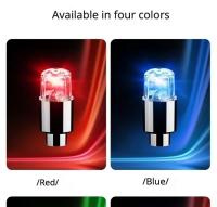 Luz LED Para Neumáticos Y Bicicletas Lámpara De Neón Universal Para Coche Iluminación Ambiente Colorida Flasheando Decoración Cubierta De Válvula - details 6