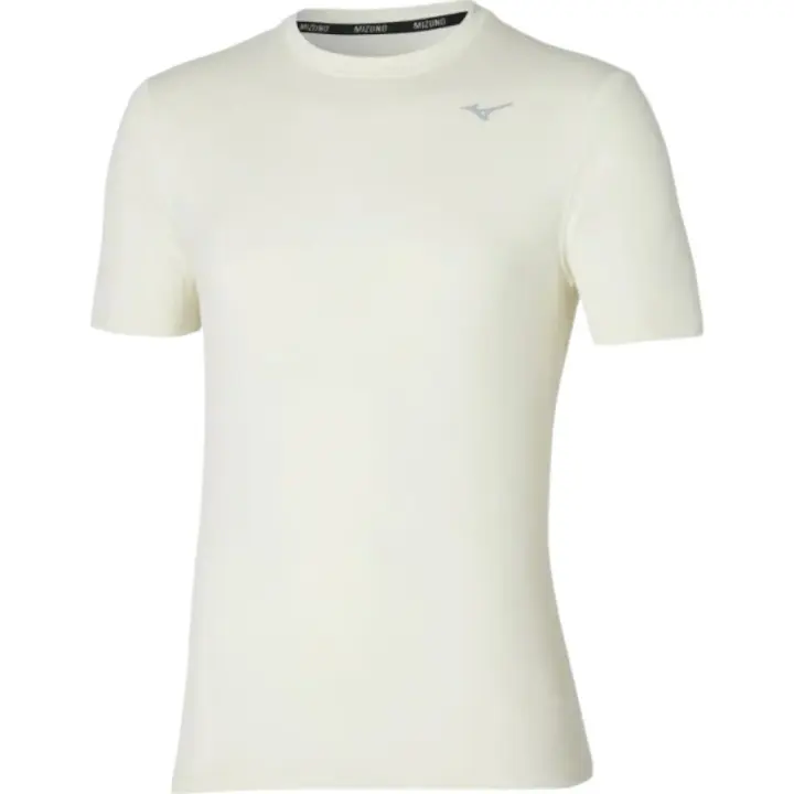 Camiseta Mizuno Impulse Tee Beige J2Gaa519-10 T Shirt Running - 1
