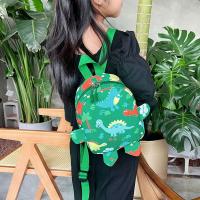Mochila De Dinosaurio Cartoon Para Bebé Niños Y Niñas Ajustable Casual Material Nylon Tamaño 22*18*9cm Para Jardín De Infantes - details 2