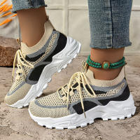 Zapatillas Para Mujer Transpirables Y Antideslizantes Con Suela Suave Y Gruesa Zapatos Cómodos Para El Verano 2025 Envío Gratuito - details 4