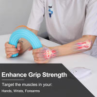 Barra Flexible De Terapia De Codo De Tenis Barra De Resistencia Para Golfers Elbow Tendinitis Muñeca Y Antebrazo Entrenador De Músculos - details 1