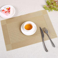 Juego De 4 Tapetes De Plástico PVC Lavables Para Mesa De Comedor Antideslizantes Accesorios Para Cocina Cojín Para Taza Vino Tapete Europeo Moderno - details 8