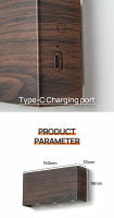 Lámpara De Pared Remotamente Controlada Con Luz Nocturna Y Dimming Toque Carga Tipo-C Decoración Para Pasillo Y Escalera 3 Colores 5200mAh - details 19