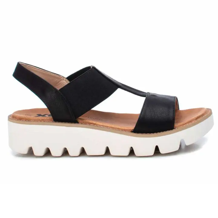 Sandalia Xti 49850 Negro 104996  MARCAS MUJER Sandalias Sandalias cuña-plataforma Sandalias Sport Xti - 1