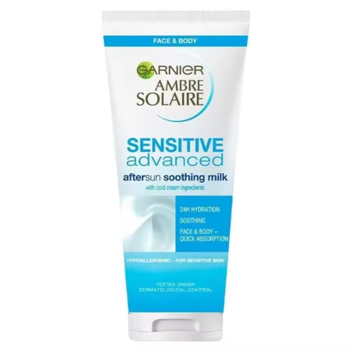 Garnier Ambre Solaire Sensitive Advanced AfterSun Soothing Milk 200ml - 1