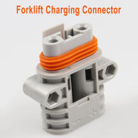 Par De Conectores De Cable Para Pala De Pared 50Amp 600V 6AWG Gris Para Panel Solar Y Equipo De Elevación Envío Gratis - details 15