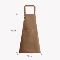 Nueva Moda Del Delantal De Cocina Para Mujer Y Hombre Chef Trabajo Delantal Para Barbacoa Restaurante Bar Tienda Salones De Belleza Estudios Uniforme - details 2
