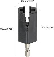 Ensamble Taladro eléctrico Hexagonal Guitar String Winder Head Herramientas Partes y accesorios para guitarra acústica eléctrica Bajo - details 0