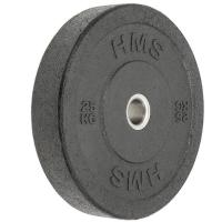 SET DE DISCOS BUMPER ALTA RESISTENCIA HMS PRO EN NEGRO, 100, 200 KG - details 6