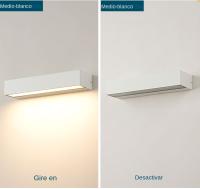 Lámpara De Pared Exterior LED IP65 Impermeable En Aluminio Para Decoración De Patio Puerta Garage Luz De Fachada Moderna - details 9
