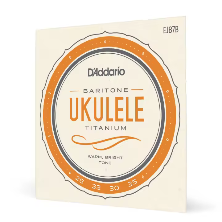 D'Addario EJ87B Titanium Ukulele Strings, Baritone. Code. EJ87B - 1