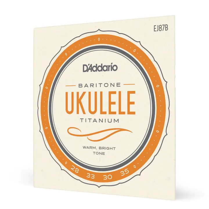 D'Addario EJ87B Titanium Ukulele Strings, Baritone. Code. EJ87B - 1