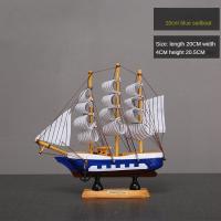 Nueva Adorno De Barco De Madera Simulación De Viaje Sin Problemas Para Decoración De Escritorio Y Ventana Del Salón Regalo - details 4