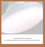 Lámpara De Techo Pequeña Multifuncional LED Moderna Con Control Remoto Silencioso Y Ventilador Invisible Para Sala De Estar Oficina Estudio 40cm - details 30