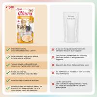 Pack de 3  Churu Snack Puré Receta De Pollo Para Gatos 4X14gr - details 2