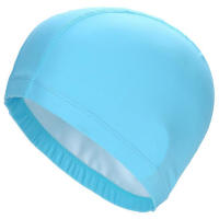 Gorro De Natación De Tela PU Para Hombres Y Mujeres Impermeable Protección De Oídos Y Cabello Largo Tamaño Extra Grande Para Adultos Colores Variados Negro Gris Blanco Rosa Fútbol Rojo Naranja Amarillo Oro - details 17