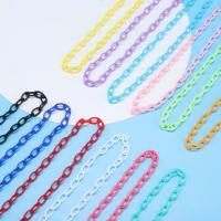 10pcs Cadena De Enlace Acrílico Colorido 50cm Con Cierre De Langosta Para Llaveros Collares Y Pulseras Herramientas De Joyería - details 4