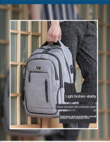 Mochila para ordenador portátil de gran capacidad para hombre, bolso escolar multifuncional Oxford de 15,6 pulgadas, mochila escolar de viaje para hombre - details 1