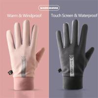 Guantes De Invierno Para Mujer Resistentes Al Viento Impermeables Térmicos Con Resistencia Al Frío Para Ciclismo Bicicleta Correr Esquí Deportes Al Aire Libre - details 5