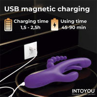 INTOYOU TRIYA VIBRADOR CON LENGUA FLIPPING Y CADENA ANAL JUGUETES SEXUALES - details 1