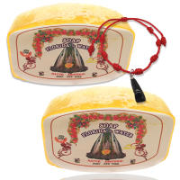MercaBeauty - Jabón Agua Florida Relajante cuerpo y mente【2 unidades】+ Pulsera 7 nudos roja - Limpia, purifica y aleja energías negativas - details 0