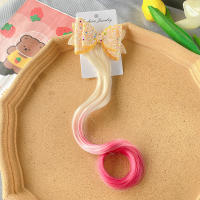 Peinado De Princesa Con Lazo De Cabello Gradient Para Niñas Accesorios De Cabello Estilo Floral Adornos Para Niños - details 1