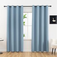 2pcs Cortinas Oscurecedoras Modernas 100% Con Acabado En Capa Para Dormitorio Sala De Estar Comedor Decoración De Hogar - details 9