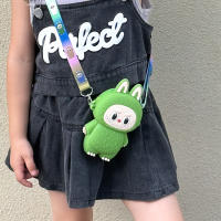 Bolsa De Silicona Labubu Cartoon Monedero Cruzado Para Niños Accesorios De Viaje Portátil Regalos De Cumpleaños Anime Bag Unisex - details 17