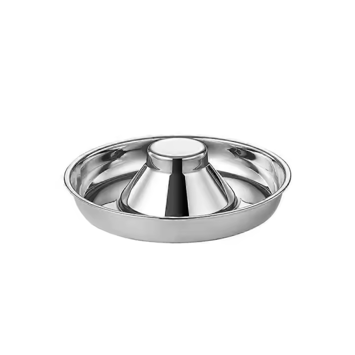 Stackable Design Stainless Steel Puppy Bowls, Set Of 2 Pieces Practicality Design, Easy To Clean Without Scratching Maintaining New Appearance - 1