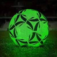 Bola De Fútbol pro Tamaño 5 Duradera Costurada Máquina Diseño Luz En La Oscuridad Juego En Todas Las Estaciones - details 0