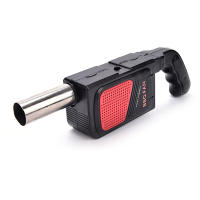 Ventilador Eléctrico Para Barbacoa Portátil Manejable Para Camping Y Picnics Accesorios De Cocina Para Asador Resistente Al Calor Material Plástico Y Metálico - details 3