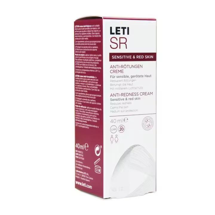 Leti sr crema tratante de rojeces 40 ml - 1