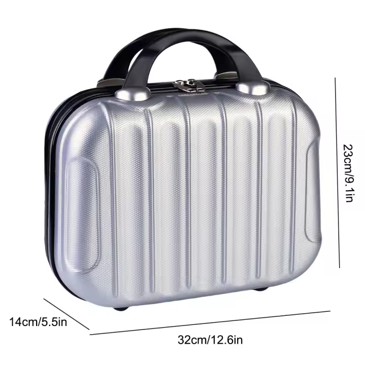 Bolsa de viaje portátil, estuche cosmético impermeable, Mini maleta de viaje con correas elásticas - 1
