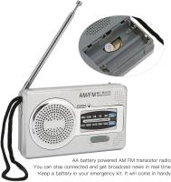 Radio AM/FM/SW portátil operado compatible con interior, exterior y Uso DE EMERGENCIA - details 1