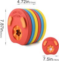 Manguitos de Natación para niños, 6PCS Manguitos Bebe ,Manguitos Dolphin,Hechos de Espuma, Pool Discos Flotantes - details 5
