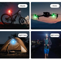 Luz De Advertencia LED Para Motocicleta Con Control Remoto Inalámbrico Indicador De Señal De Avión Anticolisión Para Drones Resistente Al Agua - details 8
