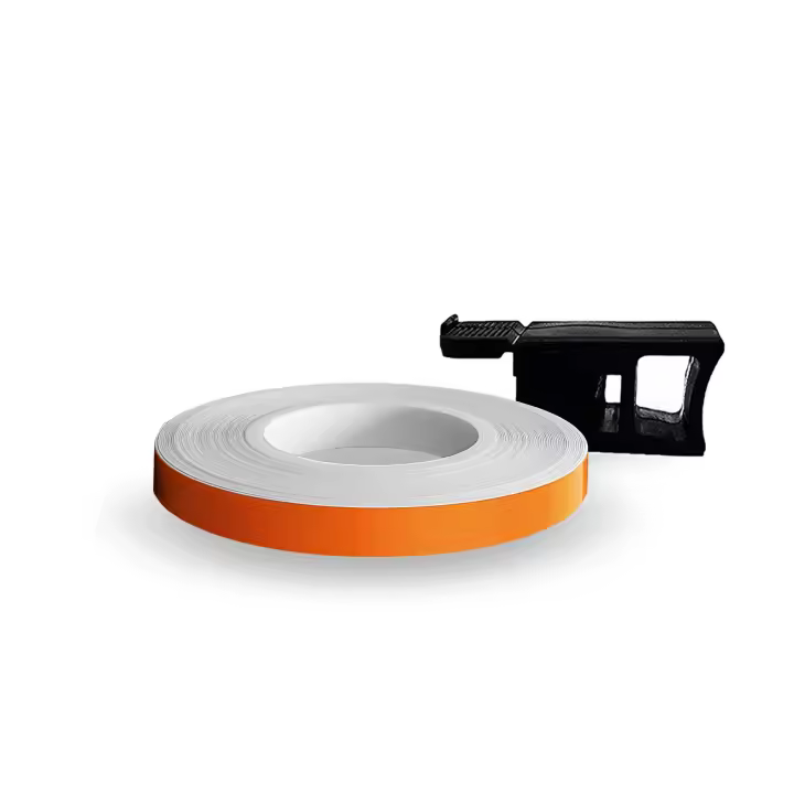 Tiras de Rueda para Moto Circle Race Naranja KTM 7 mm x 7 MT con aplicador - 1
