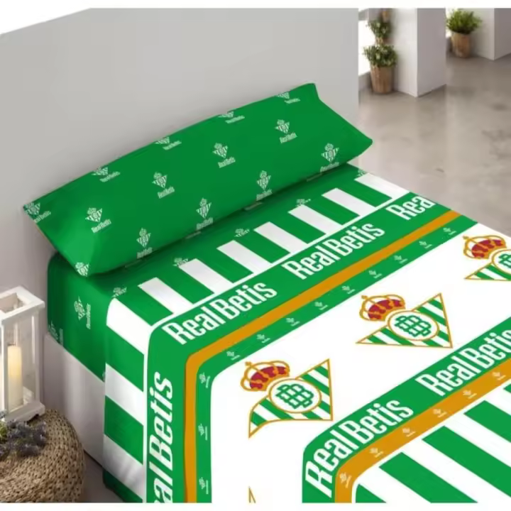 Juego de Sábanas Arditex Betis 3 Piezas para Cama 90 Cm - 1