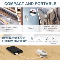 Mini sellador de bolsas, sellador tÃ©Rmico de mano, vendedor de bolsas de plástico 2 en 1, máquina de adhesivo portátil recargable al vacío, para plástico, with chips - details 3
