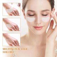 5 Cajas De Parches Solubles De Colágeno Antiarrugas Elimina Círculos Oscuros Máscara Facial Hidratante Levantadora Y Firmadora Para Cuidado De Los Ojos - details 0