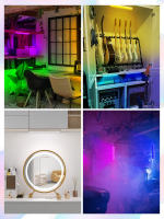 LEPOTEC 1pc 24LED Luz De Armario Inalámbrica Recargable Con Sensor De Movimiento RGB Para Cocina Dormitorio Hotel Bar Game Room - details 4